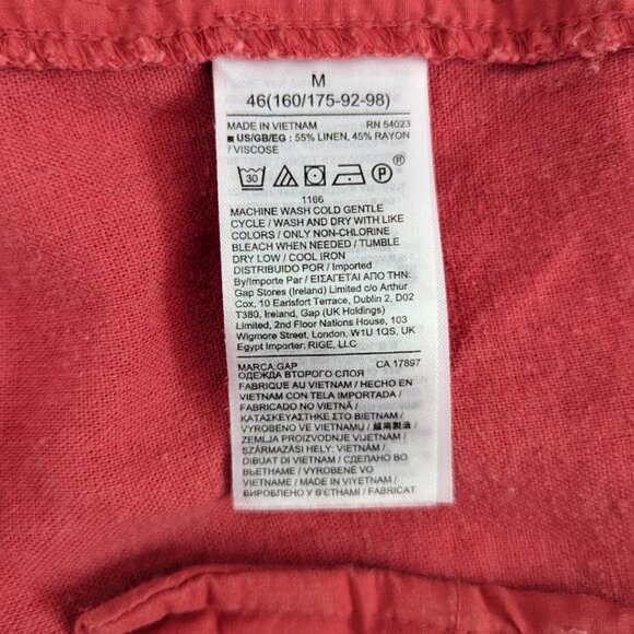 GAP Factory - Linen/Viscose - Easy Pants - Size Medium - Picture 11 of 12